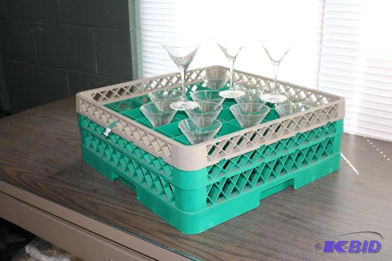 lot 69 image: Martini Glasses