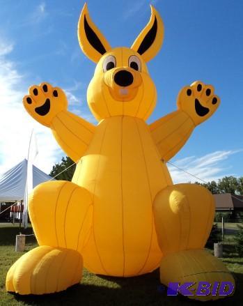 lot 8 image: 26 12 Tall Rabbit Blow Up
