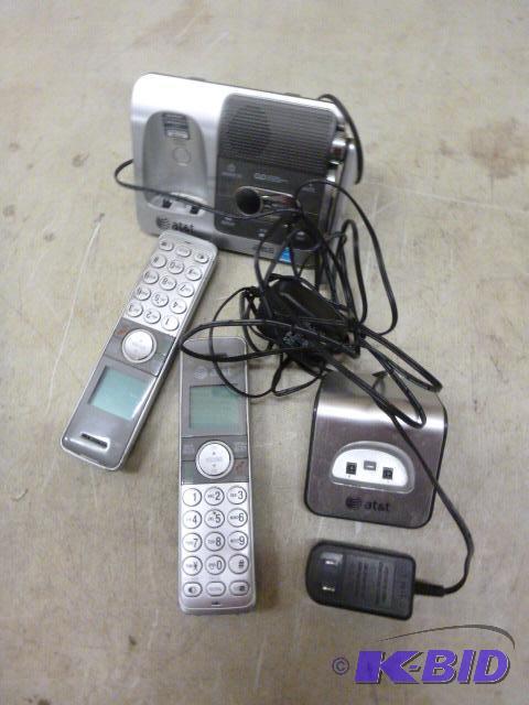 lot 25 image: AT&ampT Phone Set 2 6.0 phones....