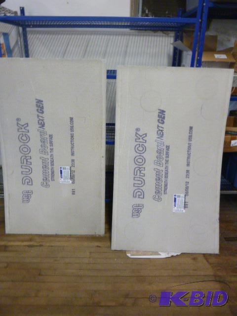 lot 31 image: 2 Sheets of Cement Boards 3 X 5...