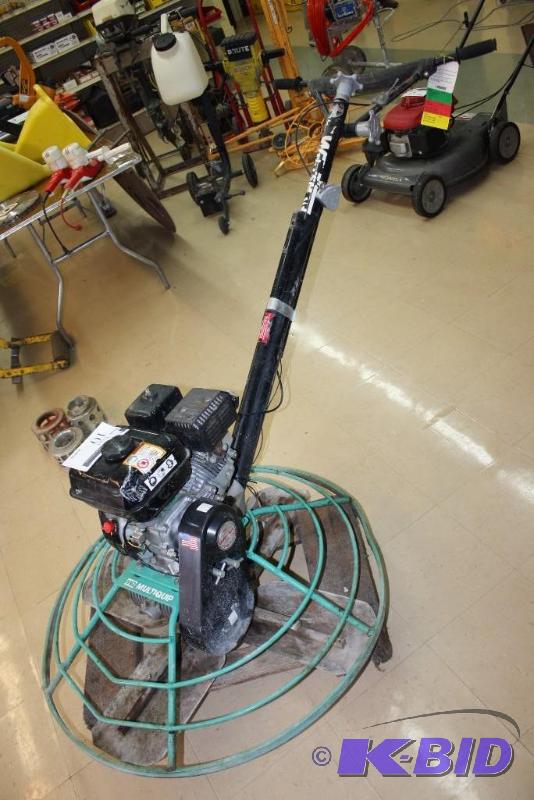 lot 10 image: Power Trowel, GX Honda 5.5, Model JA45H.