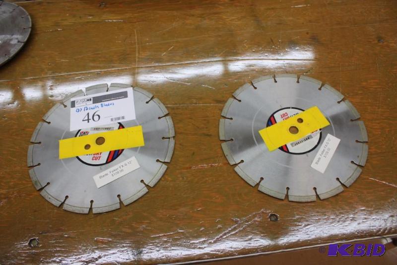 lot 46 image: Lot of (2) 12 Blades.