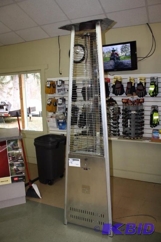 lot 8 image: Lava Propane Heater, 92x20, 38000 BTUhr.