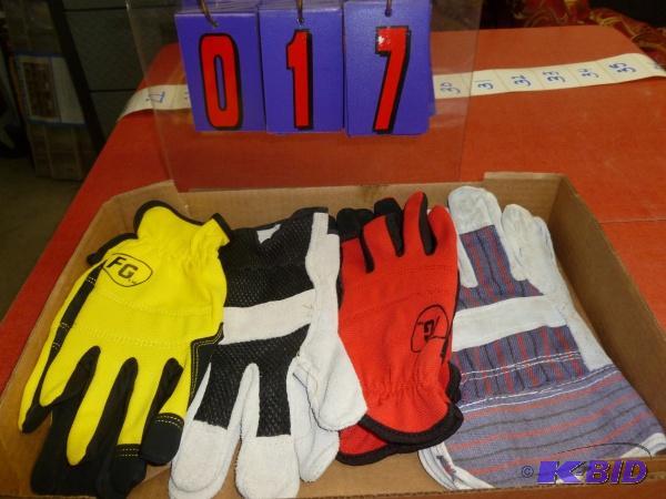 Flat of large gloves. As shown. Terms. Inspec...