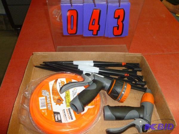 Flat of misc. As shown. Terms. Inspection is ...