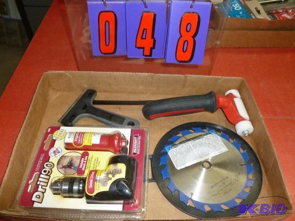Flat of misc. As shown. Terms. Inspection is ...