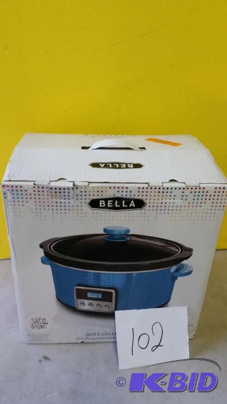 lot 102 image: Bella Slow Cooker Dot Series