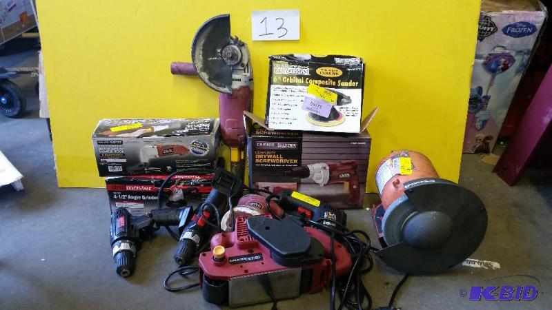 lot 13 image: salvage tools