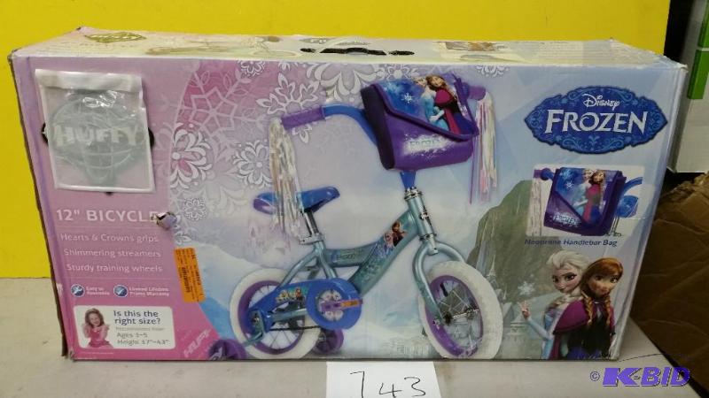 lot 143 image: Frozen 12 Bicycle