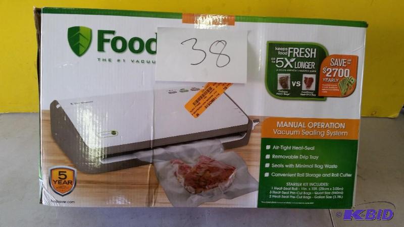 lot 38 image: Food Saver FM2110