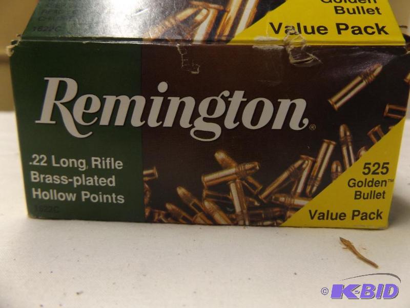Remington .22 Long Rifle Brass Plated Hollow ...