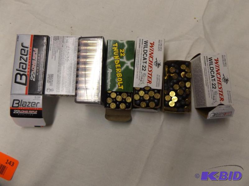 6 boxes of 22 shell. Winchester Wildcat 22, R...