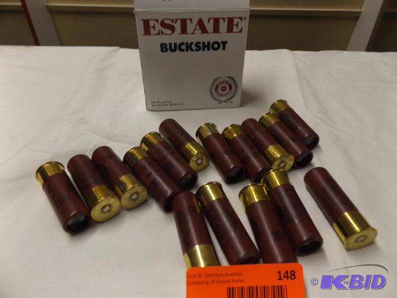 Estate Buckshot, 16 rounds, 12 gauge, 2 34...
