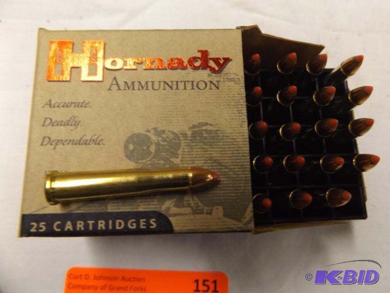 Hornady Ammunition, 25 Cartridges, 22 Hornet,...