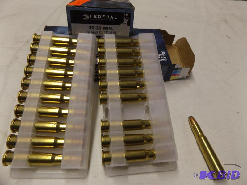 Federal 30-30 Win, 150 grain soft point, 2 bo...
