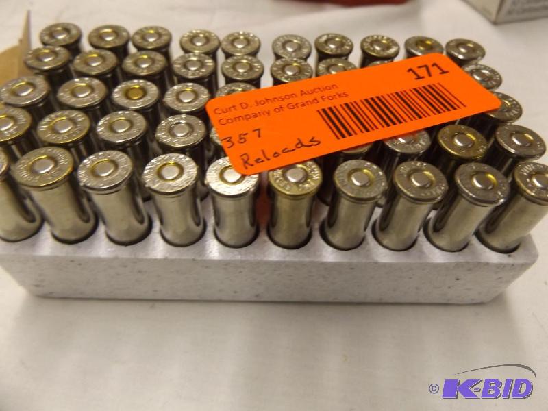 357 Reloads, 125 grain Universal...