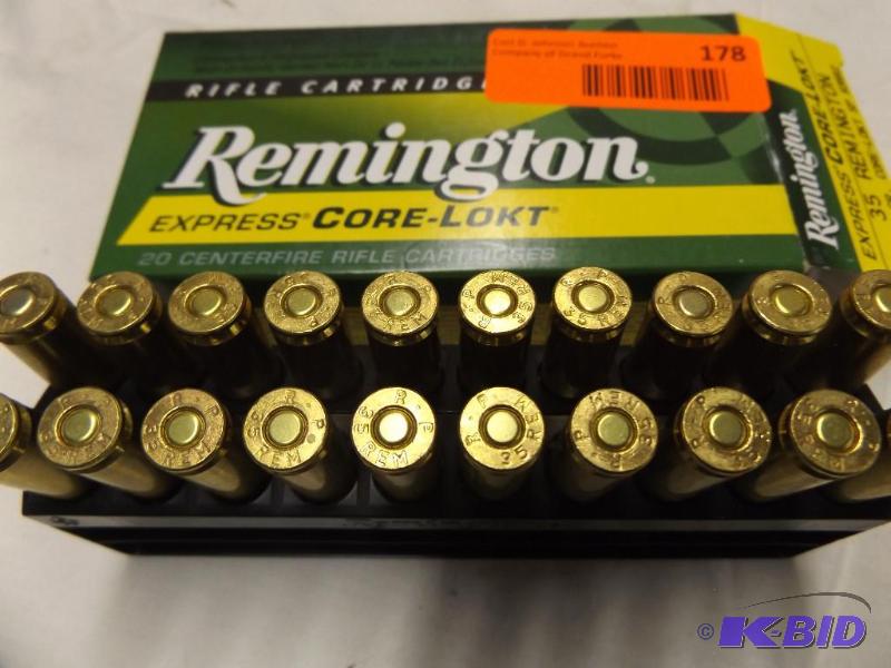 Remington 35, 150 gr. Express Core-Lokt, 20 C...