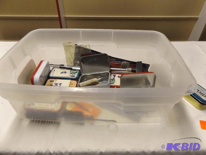 misc gun cleaning supplies...