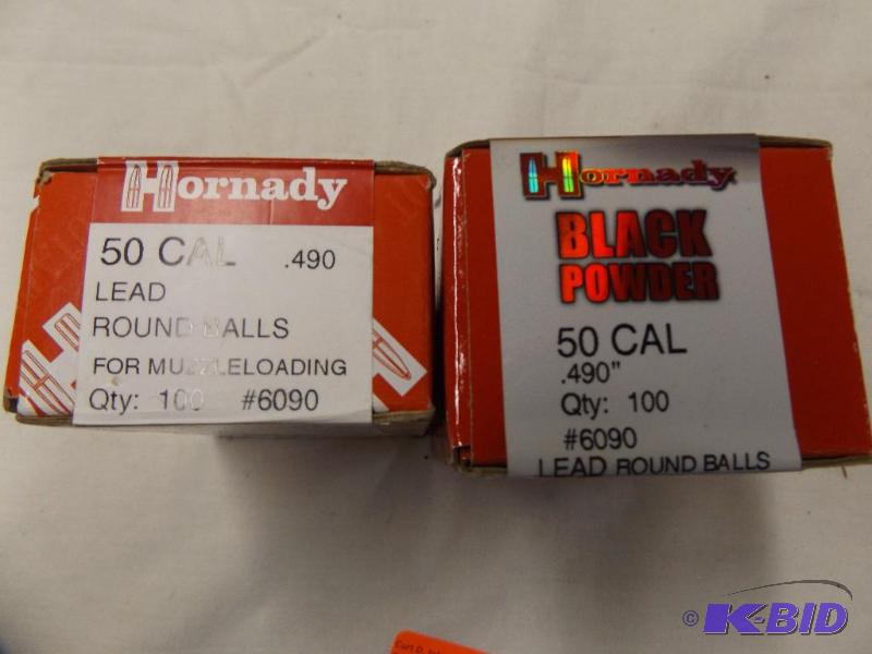 50 Cal Lead Round Balls for Muzzleloading...