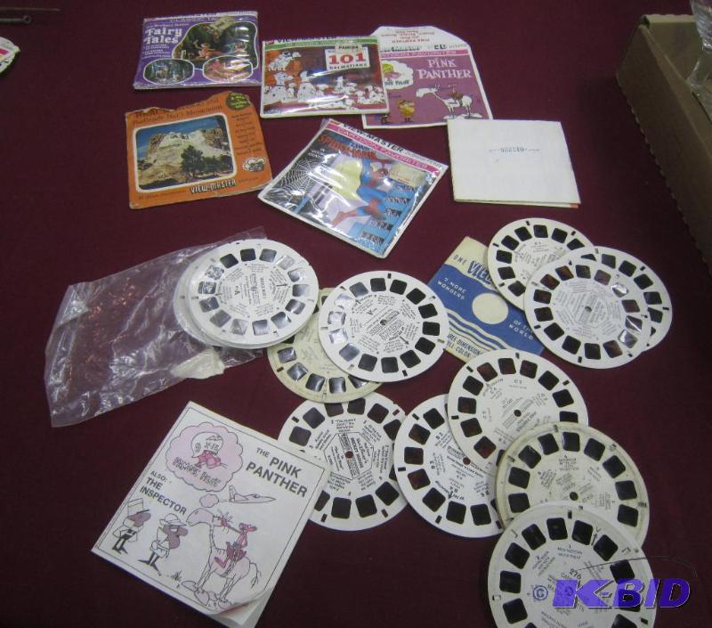 lot 156 image: View Master Disk - New 101 Dalmations and Spiderman plus More