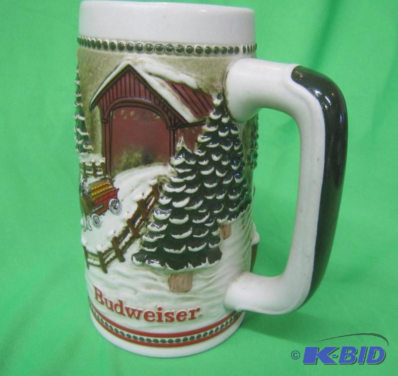 lot 177 image: Budweiser Made in Brazil CERAMARTE Collectible Stein