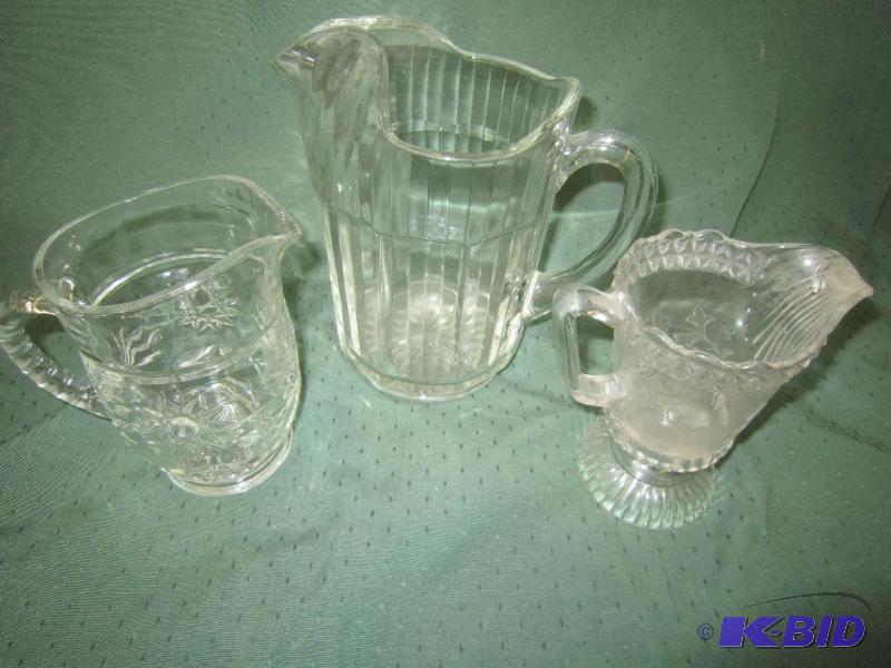 lot 229 image: COLLECTIBLE - 3 Pitchers