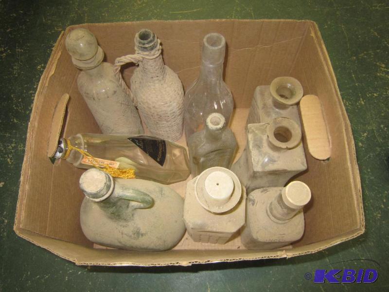 lot 252 image: 10 Bottles - Need Cleaning