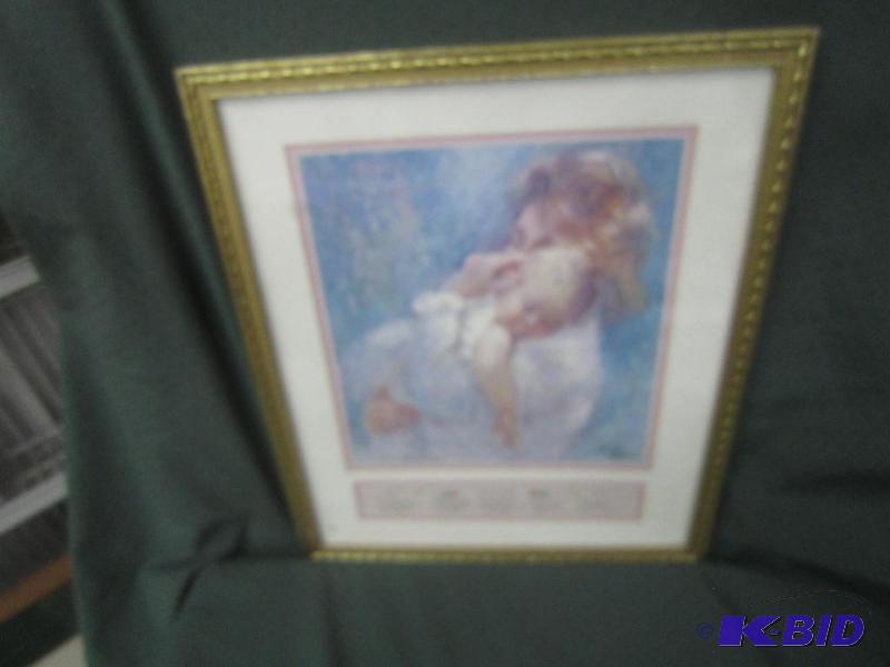 lot 258 image: PICTURE - Mother and Baby