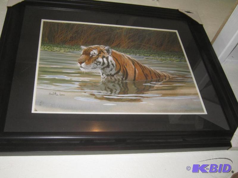 lot 260 image: NEW  Picture of Tiger 28 High x 34 Wide