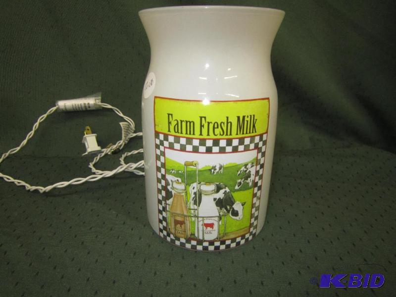lot 269 image: NEW Farm Fresh Milk Lighted Light