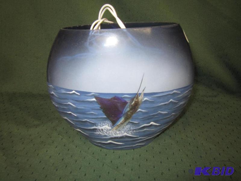 lot 274 image: NEW Lighted Light Swordfish 6 12 Tall