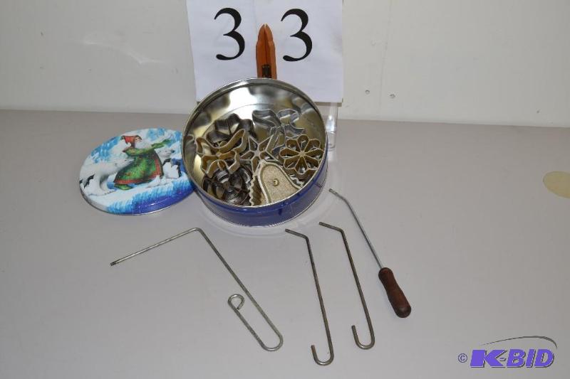 lot 33 image: Rosette Irons