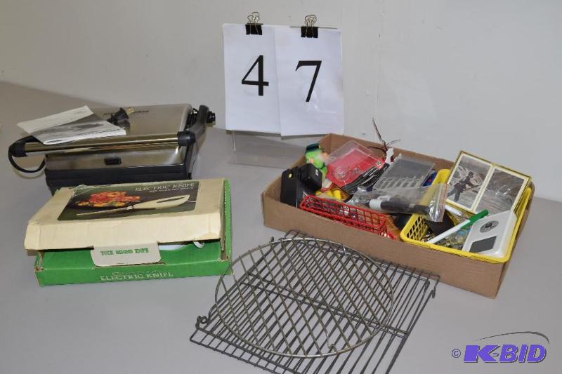 lot 47 image: Misc. Kitchen items