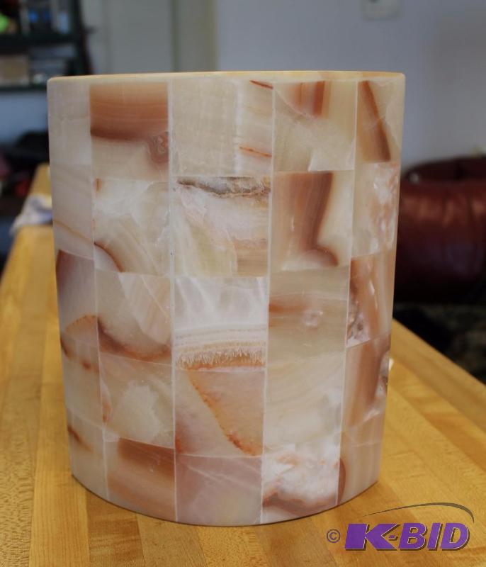 Onyx Oval Lamp Large Size 9 34&quot Tall X ...
