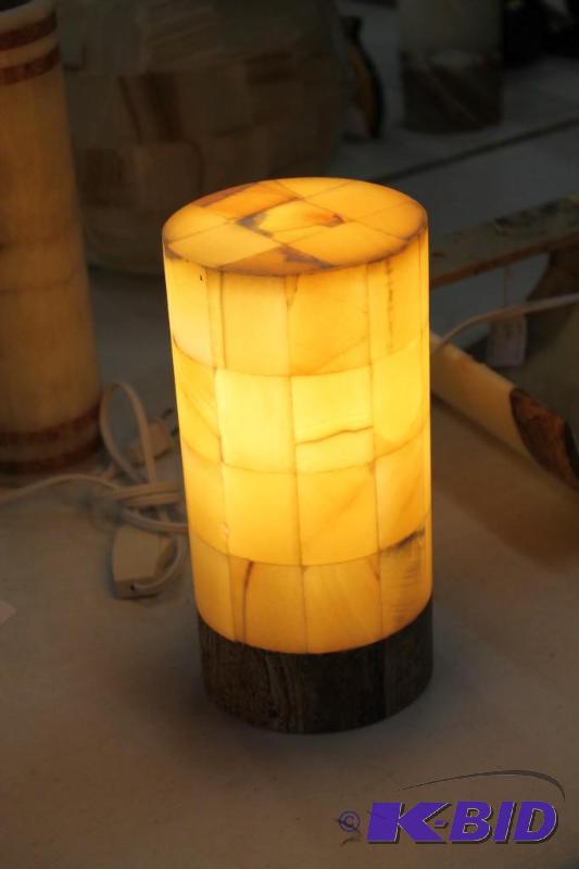 Onyx Hand Made Lamb Cylindrical Shape Measure...