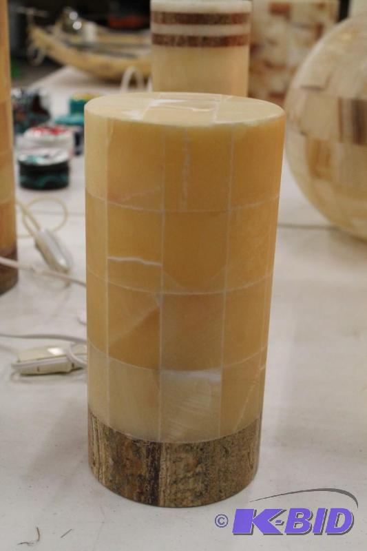 Onyx Hand Made Lamb Cylindrical Shape Measure...