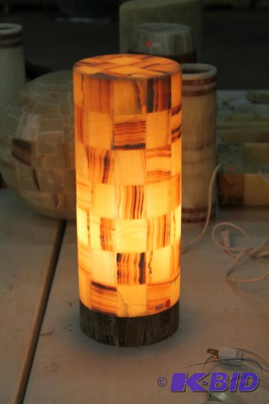 Onyx Hand Made Lamb Cylindrical Shape Measure...