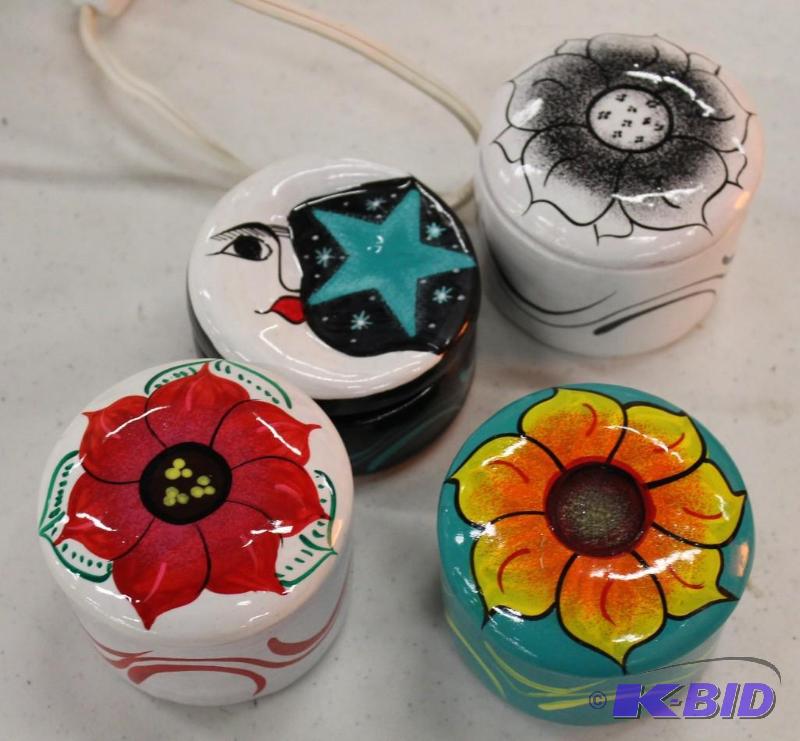 Ceramic Jewelry Box Lot Of 4 Jewelry Box 3&qu...