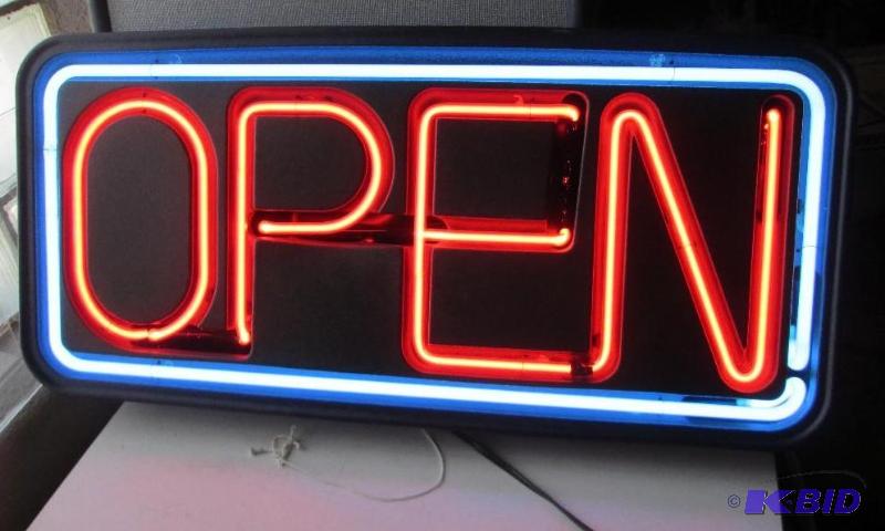 fallon open sign neon