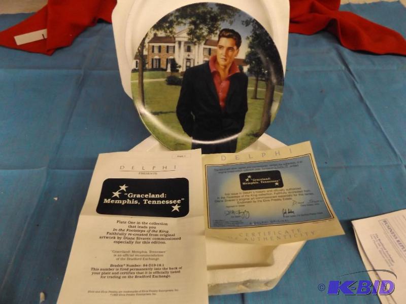 A Delphi Original  Elvis Decorative Platem w...