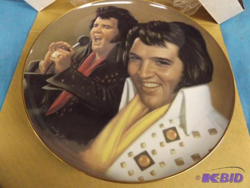 Elvis Decorative Plate, Hackett American Coll...