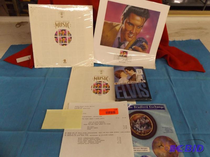Elvis Collection, Album, Print, Stamp Sheet...