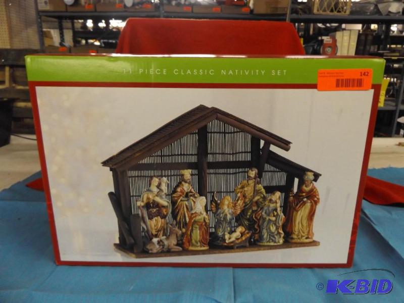 11 Piece Nativity Set...