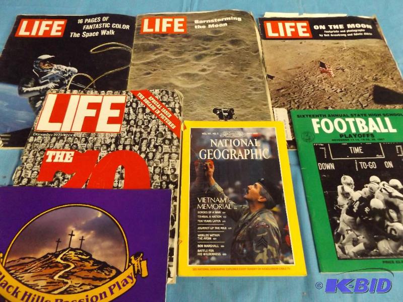 LIFE Magazines, National Geographic...