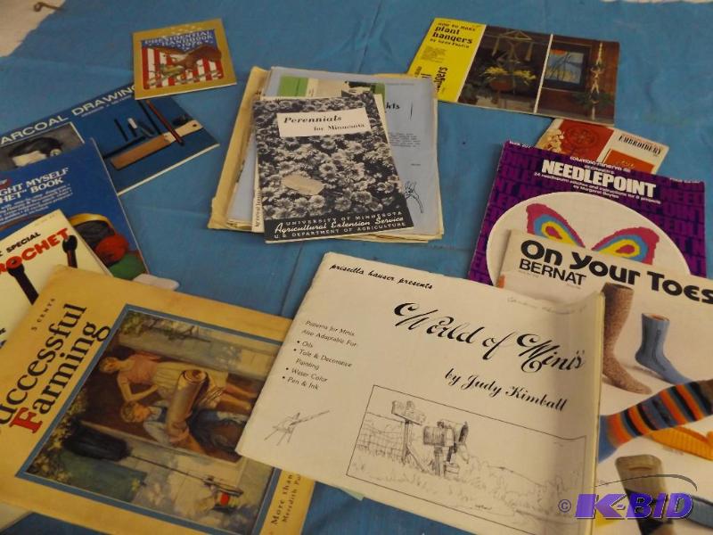 Misc books, craft books...