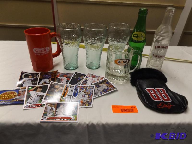lot 196 image: Variety of Glassware, Coca-Cola, A&ampW. Bas...