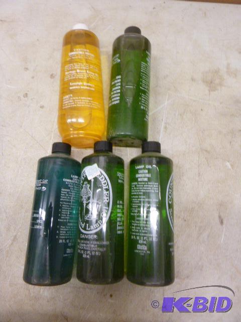 5 &nbspBottles of Lamp Oil...