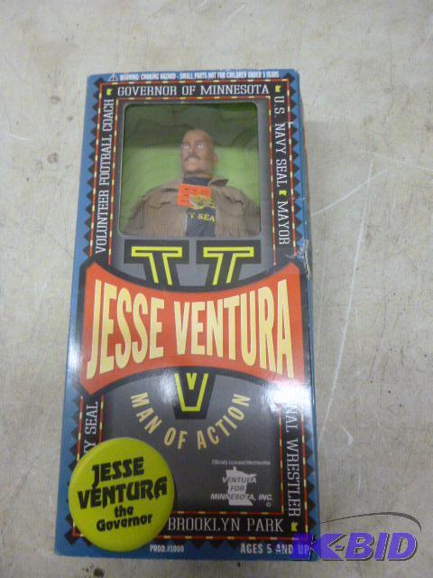 Jesse Venture the Governor Man of Action Doll...