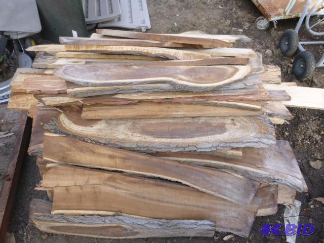 Miscellaneous Pile of Wood Mostly rough sawed...