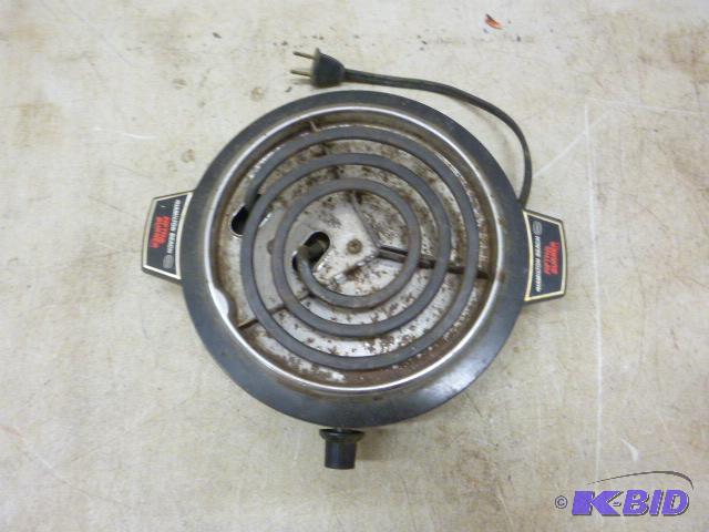 Hamilton Beach Electric Burner Tested and wor...